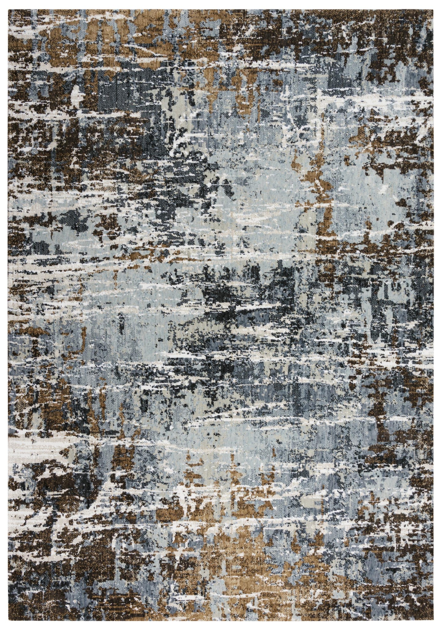 Contemporary rug, 2' x 8'.
