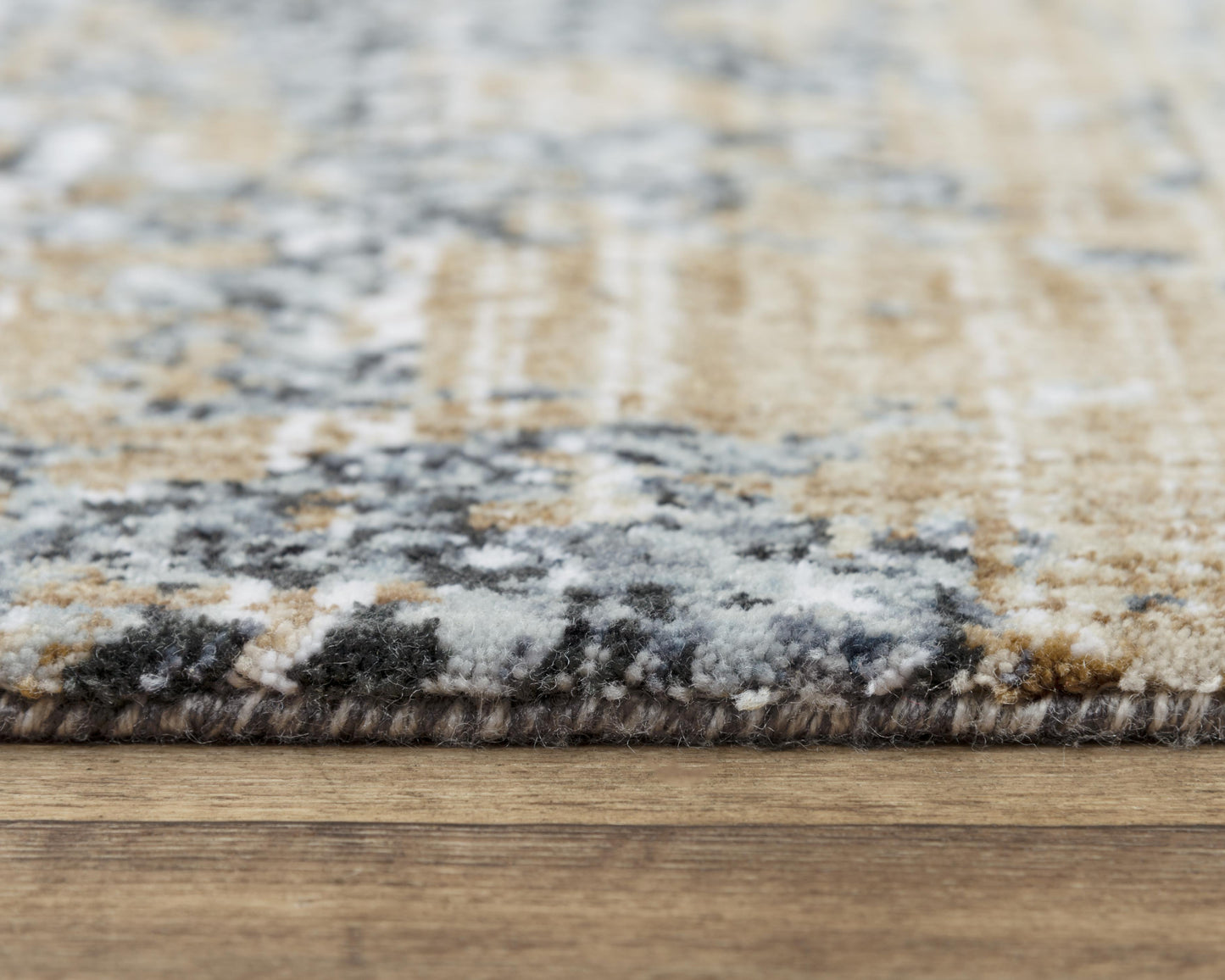 Transitional rug, 10' x 13'.