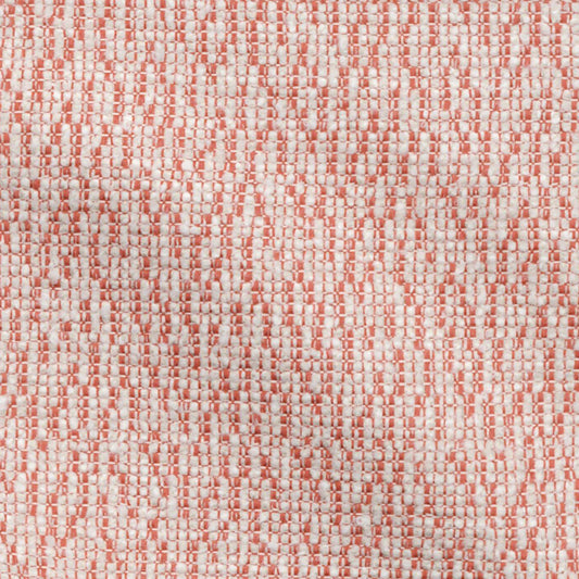 JF Fabrics FibreGuard Outdoor EMBARK 28 Fabric Basketweave, Texture Coral, Pink, Orange, White  Outdoor, Boucle - 9845628 J9651