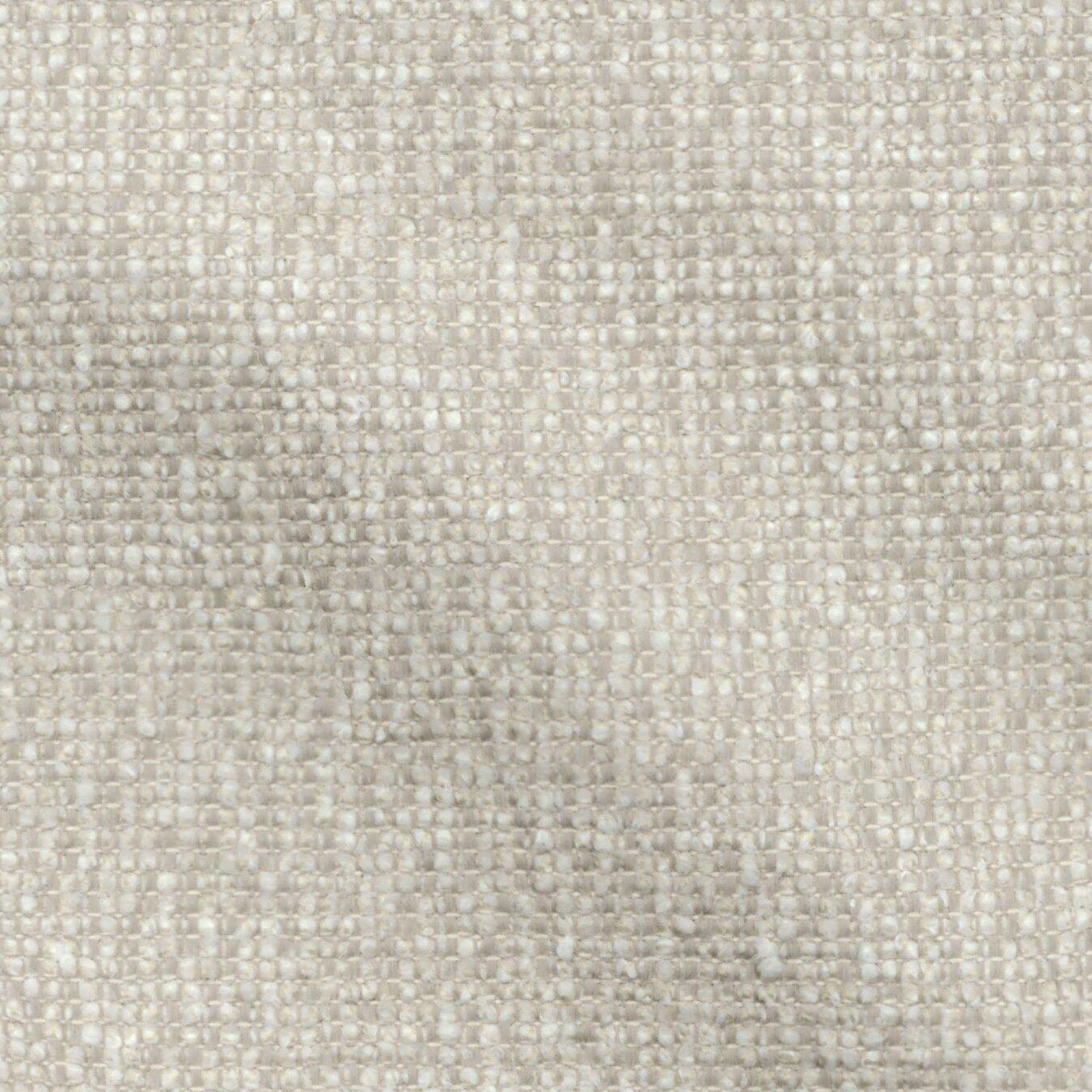 Beige textured woven fabric with basketweave texture; outdoor boucle-style upholstery fabric.