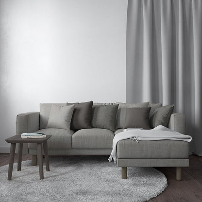 Light gray Stucco Plaid fabric texture with a woven plaid pattern.