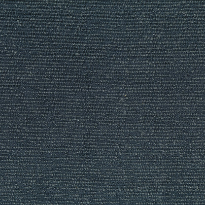 Dark cadet blue solid fabric close-up with a textured weave and subtle color variation.