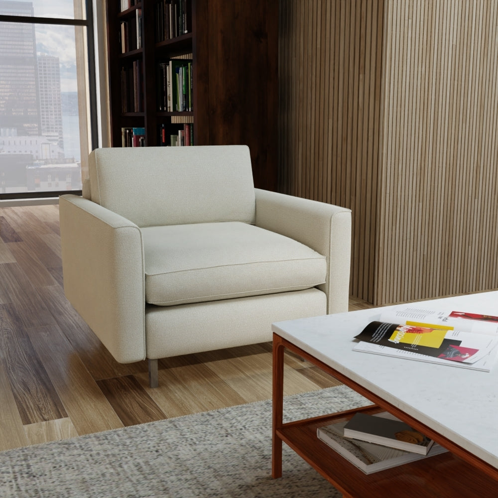 NICHOLASJOHN INC NJ-CARTER Ivory Solid   Fabric - NJ25-944