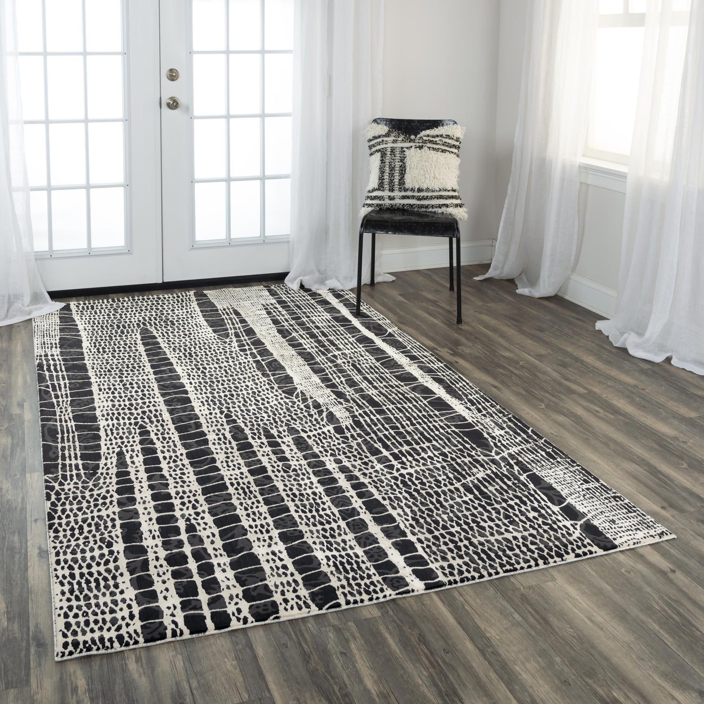 RIZZY HOME RUGS Emerge   Transitional 4' x 6'    - EMGEMG92604063156
