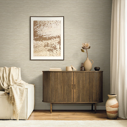 Seabrook Designs  Savanna Faux Grasscloth Contemporary Cool Neutrals   - EN40005