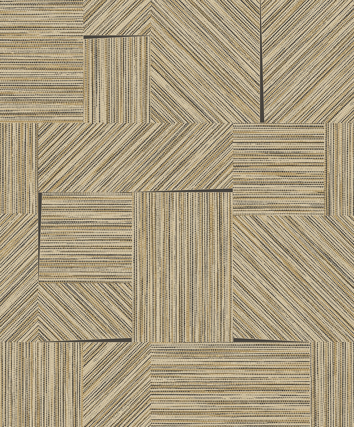 Seabrook Designs  Husk Geometric Contemporary Browns , Taupes   - EN40106