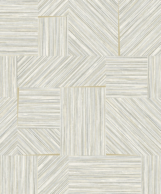 Seabrook Designs  Husk Geometric Contemporary Cool Neutrals   - EN40118