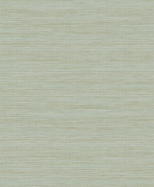 Seabrook Designs  Sisa Faux Grasscloth Contemporary Greens   - EN40214