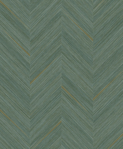 Seabrook Designs  Strand Chevron Contemporary Greens   - EN40304