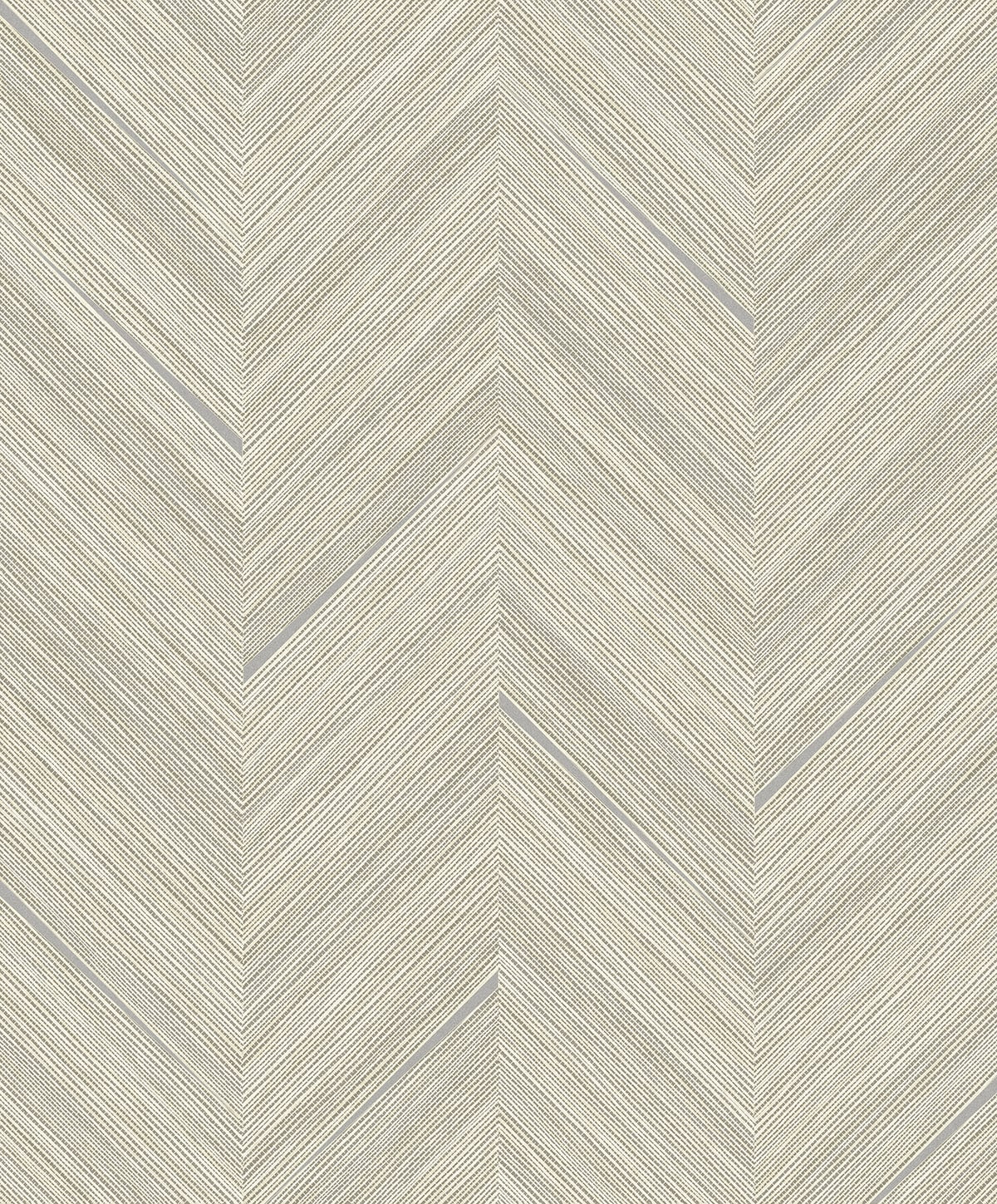 Seabrook Designs  Strand Chevron Contemporary Warm Neutrals , Beiges   - EN40305