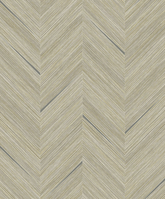 Seabrook Designs  Strand Chevron Contemporary Warm Neutrals , Beiges   - EN40307