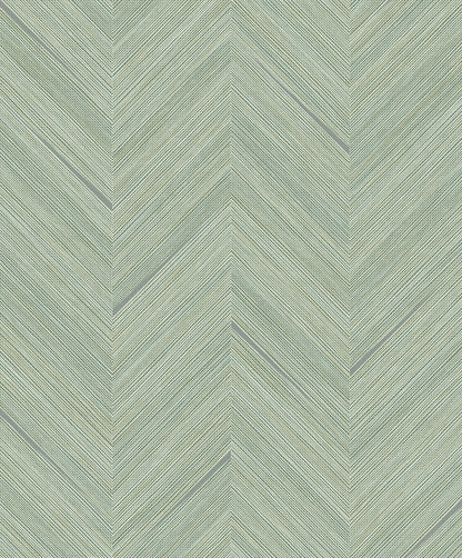 Seabrook Designs  Strand Chevron Contemporary Greens   - EN40314