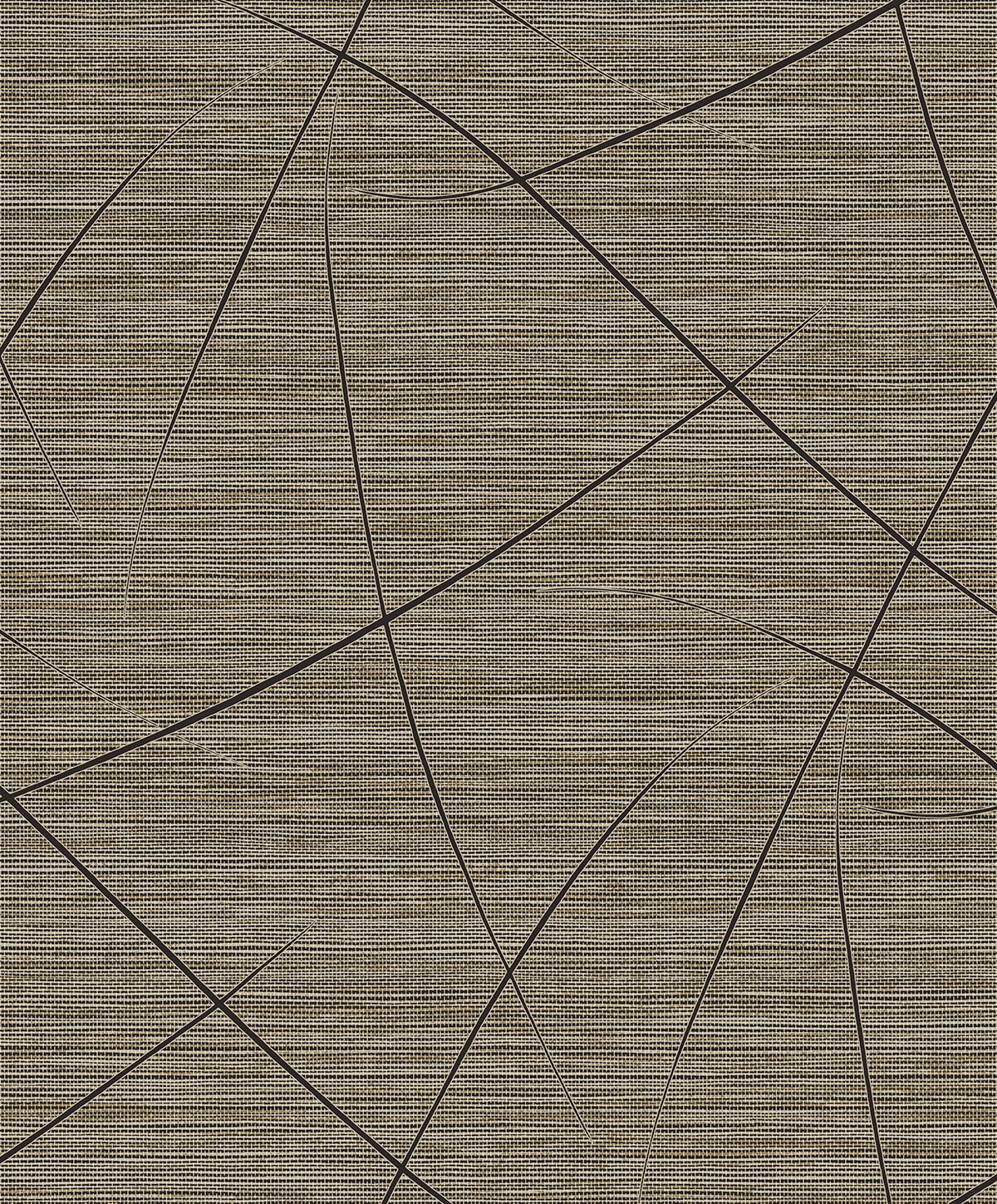 Seabrook Designs  Bract Faux Grasscloth Contemporary Browns , Taupes   - EN40400