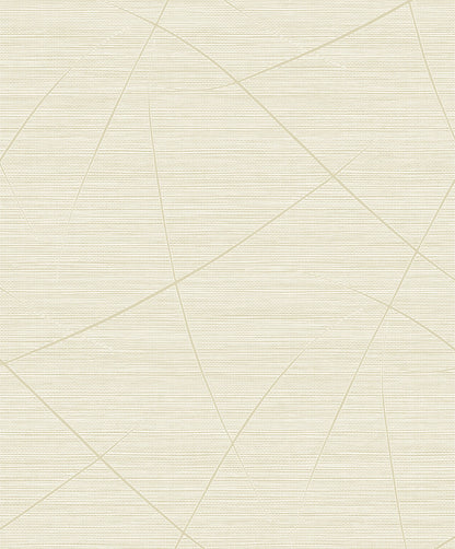 Seabrook Designs  Bract Faux Grasscloth Contemporary Warm Neutrals , Beiges   - EN40403