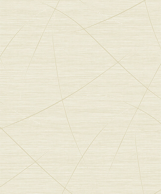 Seabrook Designs  Bract Faux Grasscloth Contemporary Warm Neutrals , Beiges   - EN40403