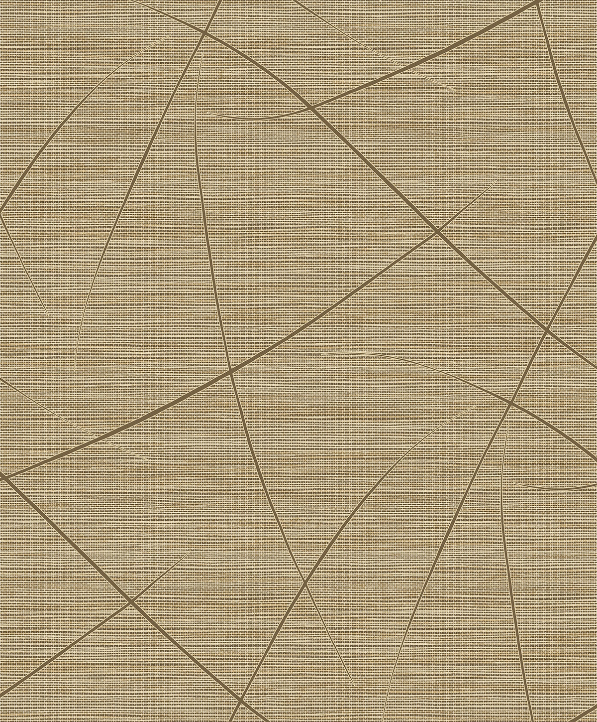 Seabrook Designs  Bract Faux Grasscloth Contemporary Browns , Taupes   - EN40406