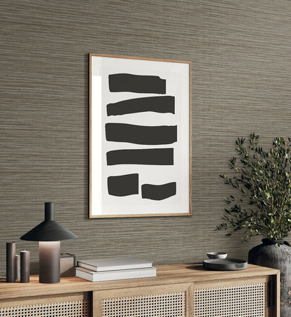 Seabrook Designs  Canebrush Faux Grasscloth Contemporary Browns , Taupes   - EN40500