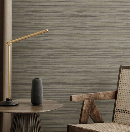 Seabrook Designs  Canebrush Faux Grasscloth Contemporary Browns , Taupes   - EN40500