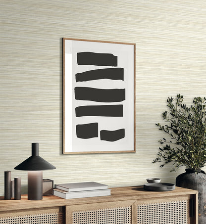 Seabrook Designs  Canebrush Faux Grasscloth Contemporary Cool Neutrals   - EN40504