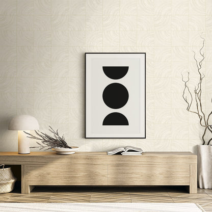 Seabrook Designs  Coir Geometric Contemporary Warm Neutrals , Beiges   - EN40603
