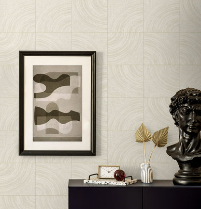 Seabrook Designs  Coir Geometric Contemporary Warm Neutrals , Beiges   - EN40603