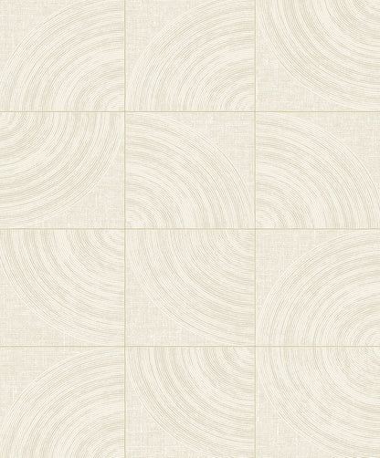 Seabrook Designs  Coir Geometric Contemporary Warm Neutrals , Beiges   - EN40603