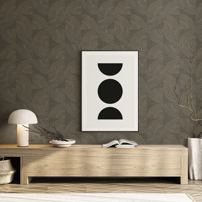 Seabrook Designs  Coir Geometric Contemporary Browns , Taupes   - EN40606