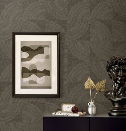 Seabrook Designs  Coir Geometric Contemporary Browns , Taupes   - EN40606