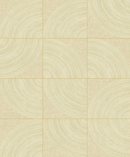 Seabrook Designs  Coir Geometric Contemporary Warm Neutrals , Beiges   - EN40615
