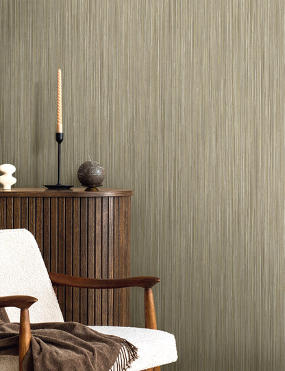 Seabrook Designs  Vireo Faux Grasscloth Contemporary Browns , Taupes   - EN40705