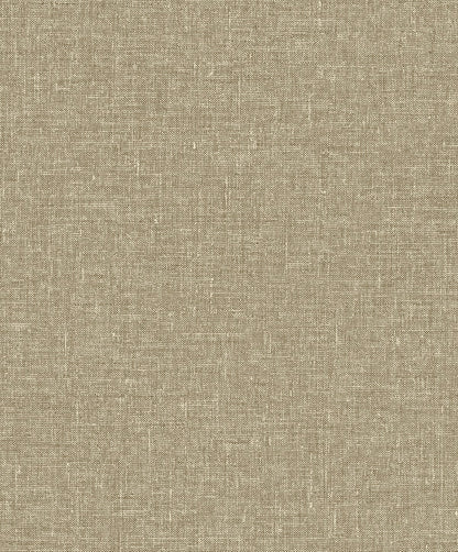 Seabrook Designs  Loom Faux Linen Contemporary Warm Neutrals , Beiges   - EN40914