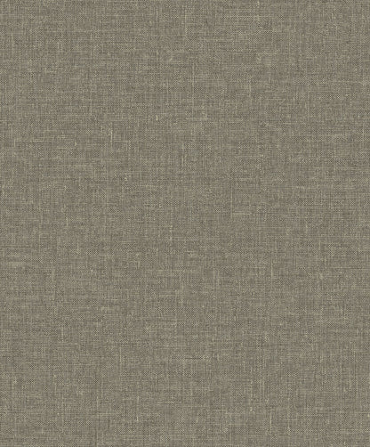Seabrook Designs  Loom Faux Linen Contemporary Grays   - EN40919