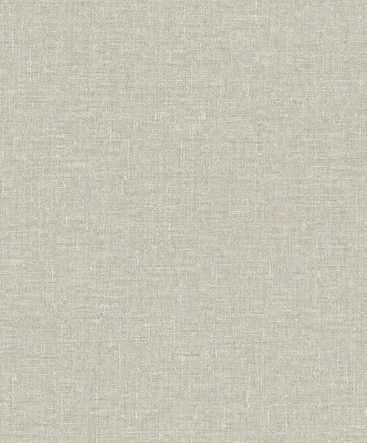Seabrook Designs  Loom Faux Linen Contemporary Browns , Taupes   - EN40922