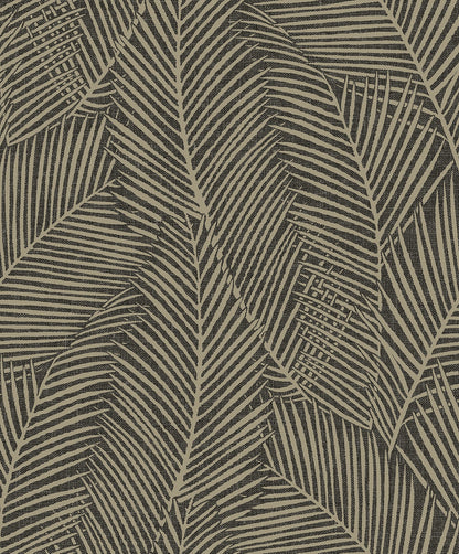 Seabrook Designs  Pampas Palm Botanical Contemporary Browns , Taupes   - EN41010