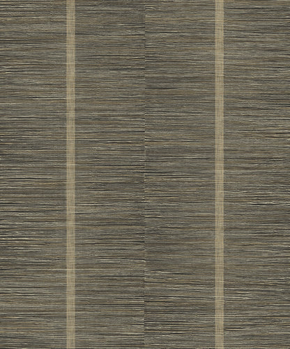 Seabrook Designs  Raffine Striped Contemporary Browns , Taupes   - EN41100
