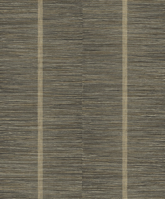 Seabrook Designs  Raffine Striped Contemporary Browns , Taupes   - EN41100