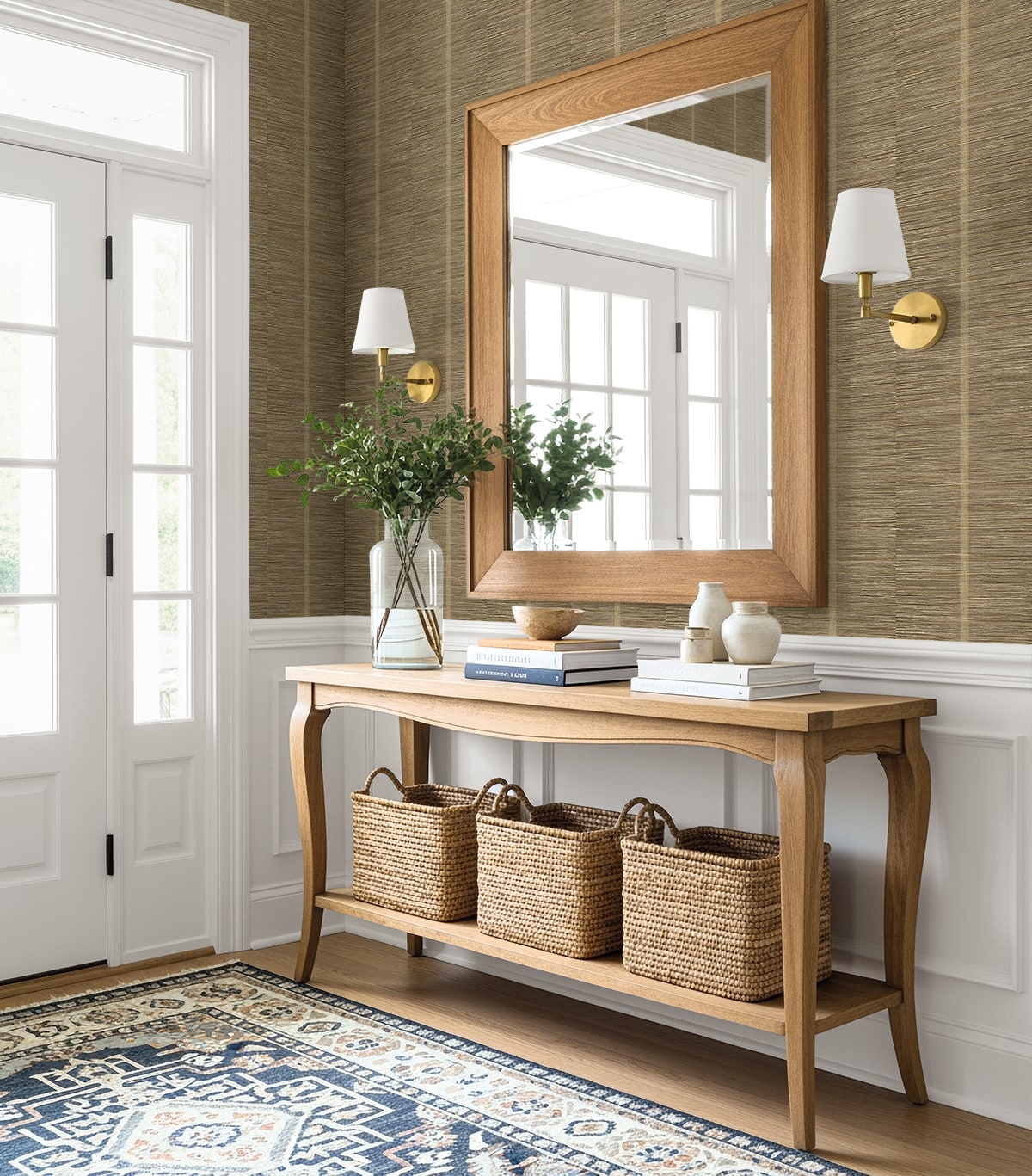Seabrook Designs  Raffine Striped Contemporary Warm Neutrals , Beiges   - EN41106