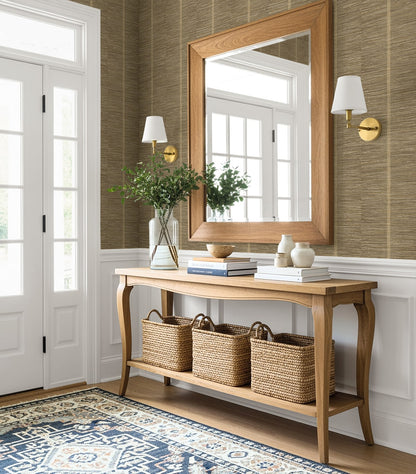 Seabrook Designs  Raffine Striped Contemporary Warm Neutrals , Beiges   - EN41106