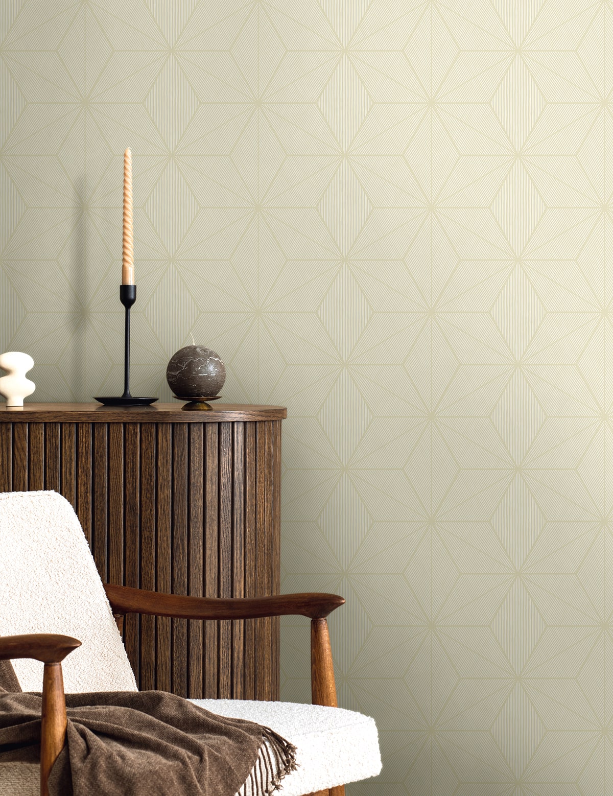 Seabrook Designs  Tessela Geometric Contemporary Warm Neutrals , Beiges   - EN41200