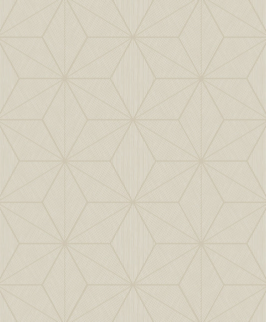 Seabrook Designs  Tessela Geometric Contemporary Warm Neutrals , Beiges   - EN41207