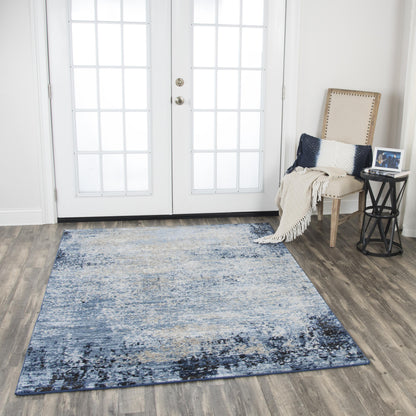 8' x 10' transitional area rug