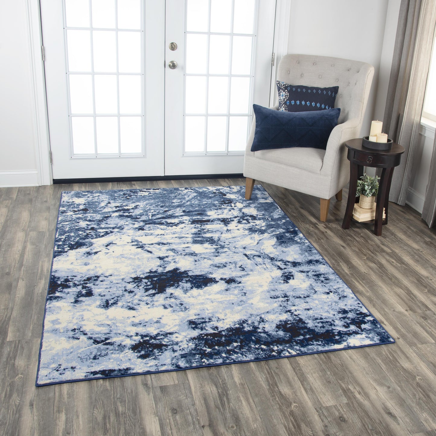 RIZZY HOME RUGS Everything Old Is New Again Transitional 8' x 10' - D03ENA10309377110