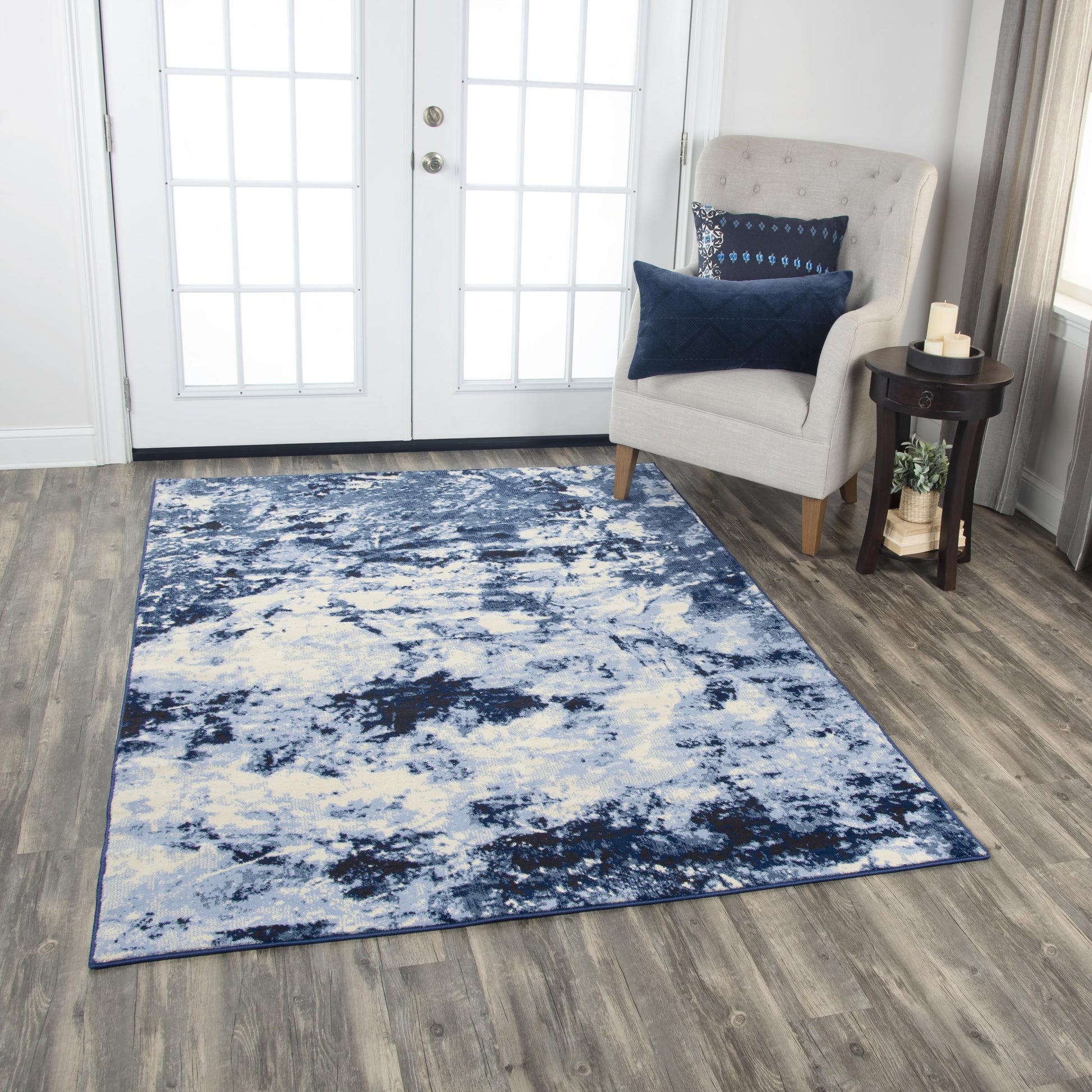 RIZZY HOME RUGS Everything Old Is New Again Transitional 8' x 10' - D03ENA10309377110