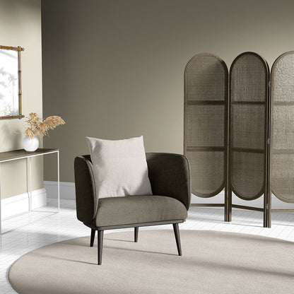 NICHOLASJOHN INC NJ-Performance Farrow Taupe Solid   Fabric - NJ25-1103