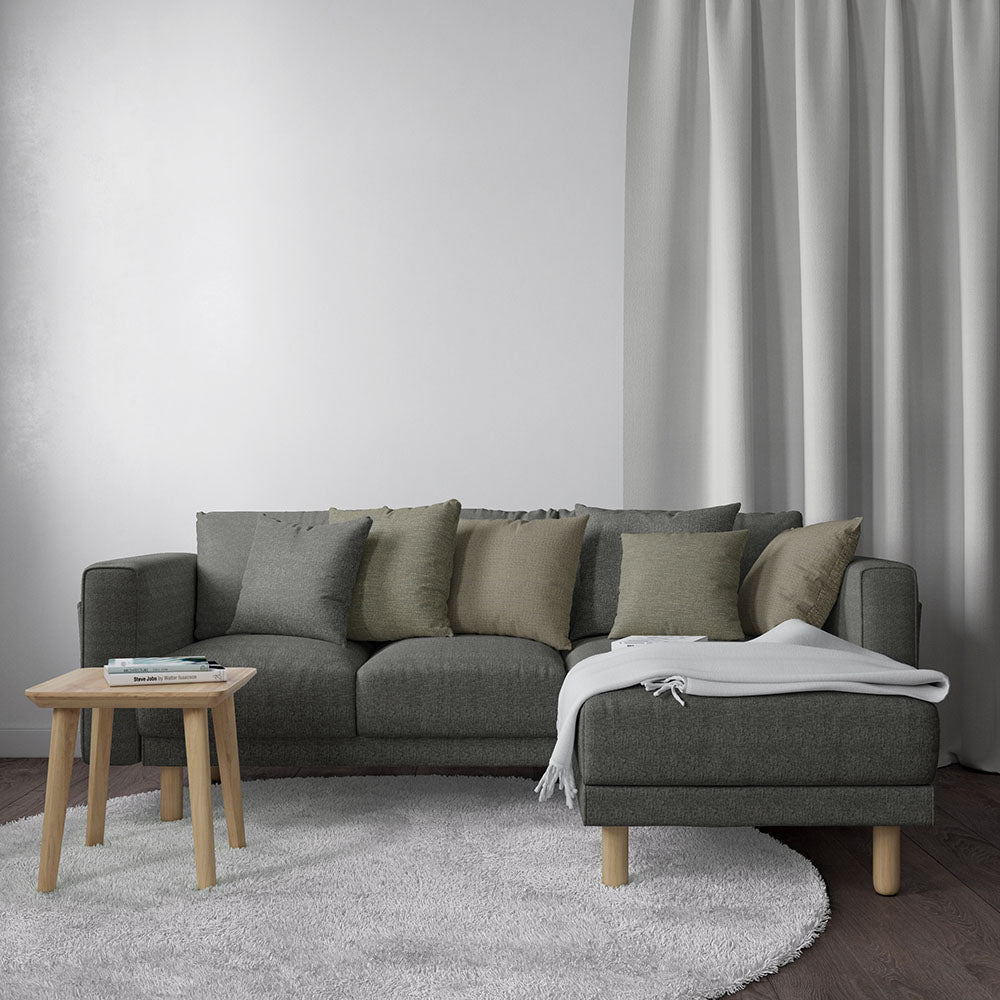 NICHOLASJOHN INC NJ-Performance Stature Charcoa Solid   Fabric - NJ25-1126