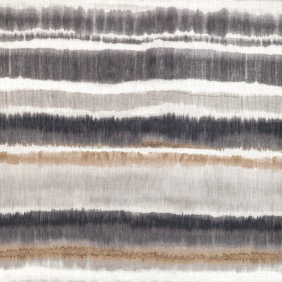 KRAVET COUTURE PRINT STRIPES CHARCOAL,BROWN,GREY   - ENTHRAL.21.0