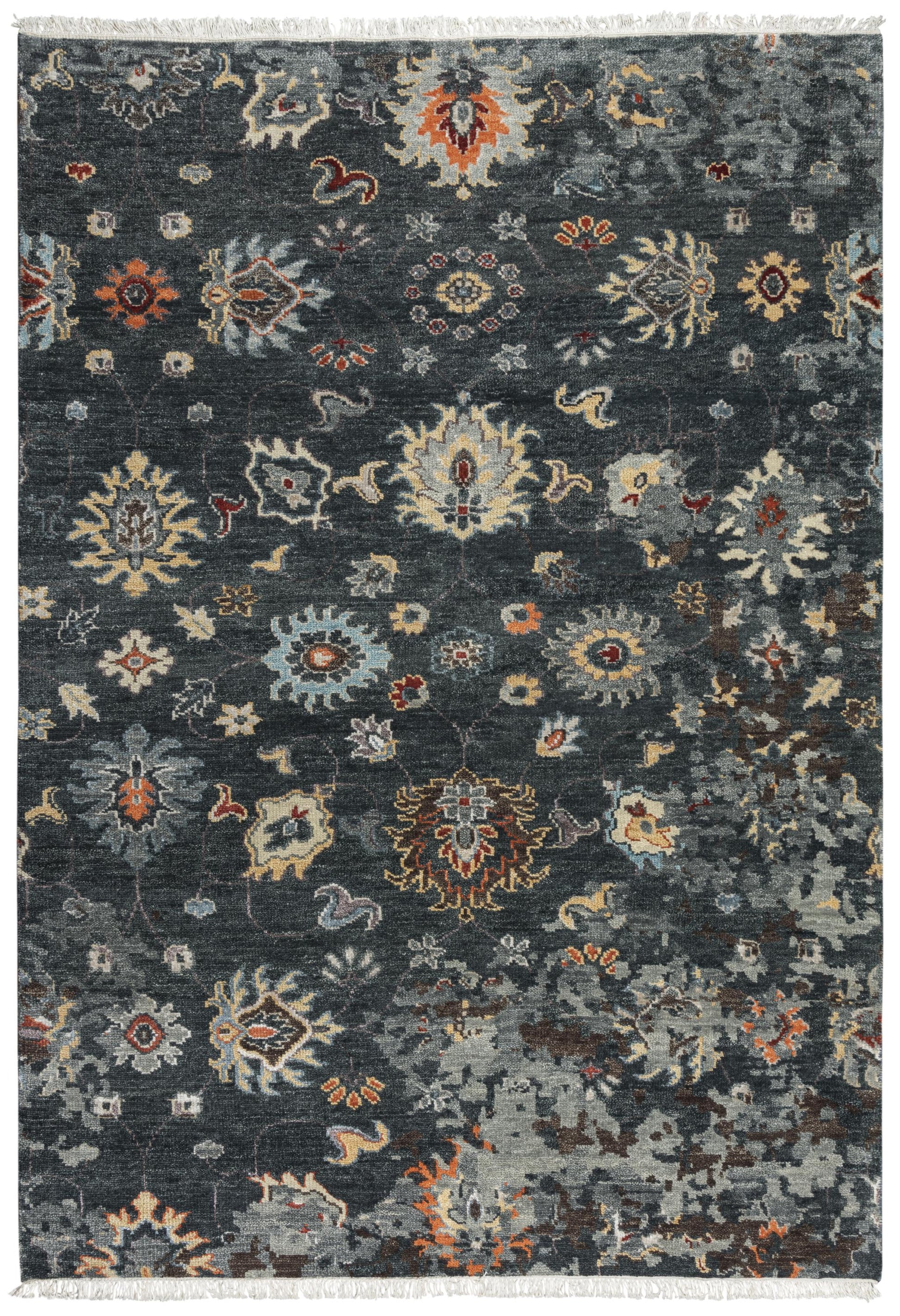 Transitional rug, 2' x 8'.