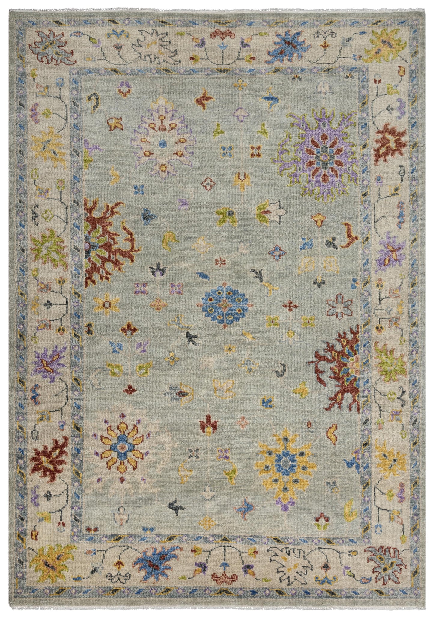 Traditional rug, 2' x 3