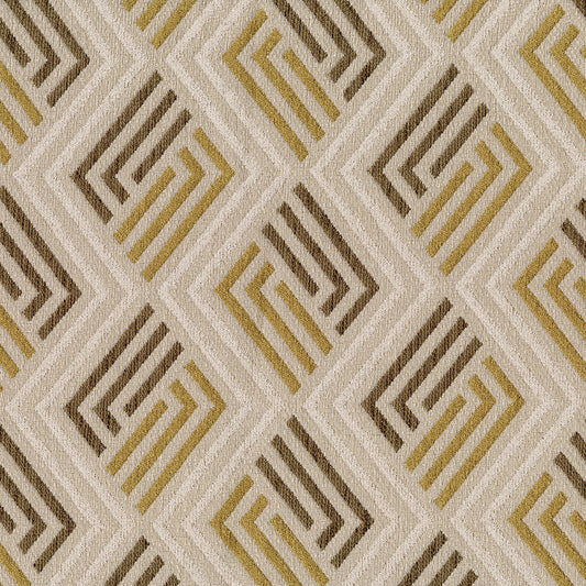 NICHOLASJOHN INC NJ-MATRIX Sulphur Geometric   Fabric - NJ25-1197