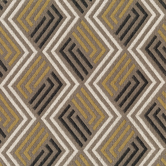 NICHOLASJOHN INC NJ-MATRIX Hemp Geometric   Fabric - NJ25-1198